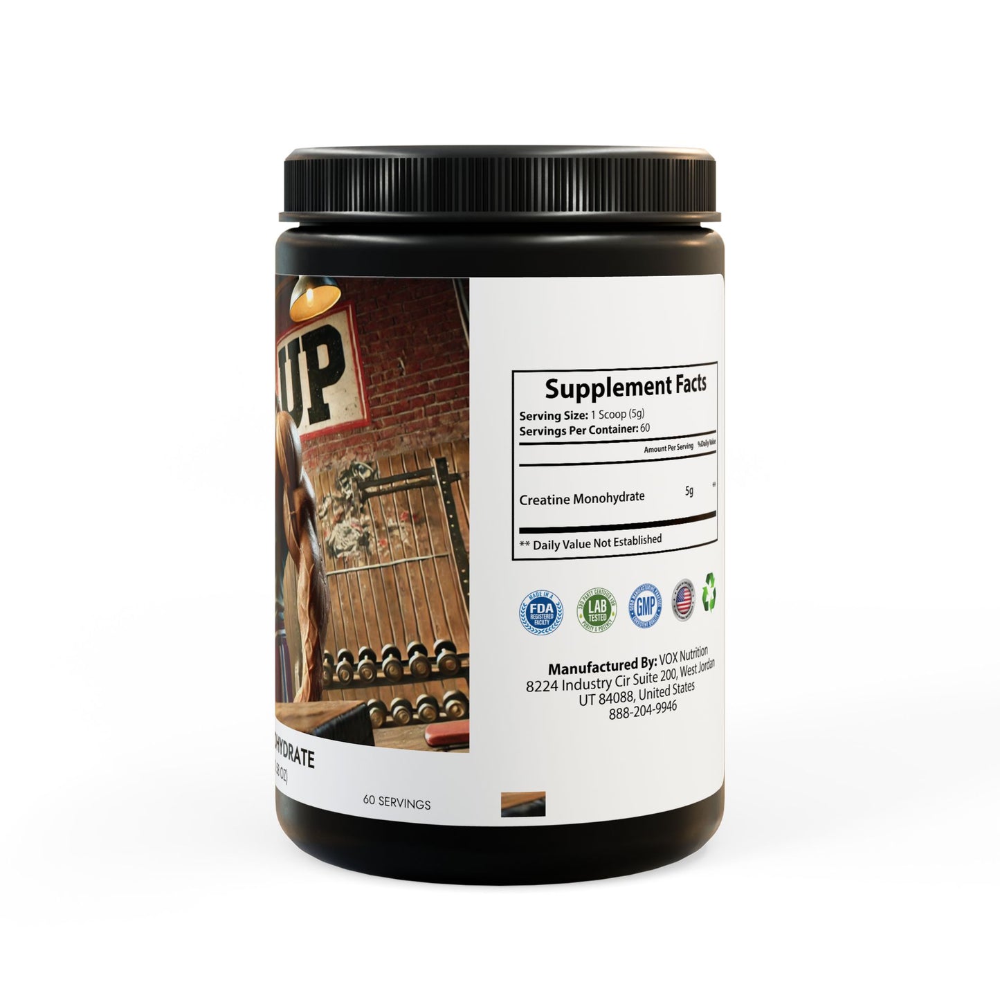 Savage Creatine Monohydrate (300g) – Maximize Strength, Power & Performance