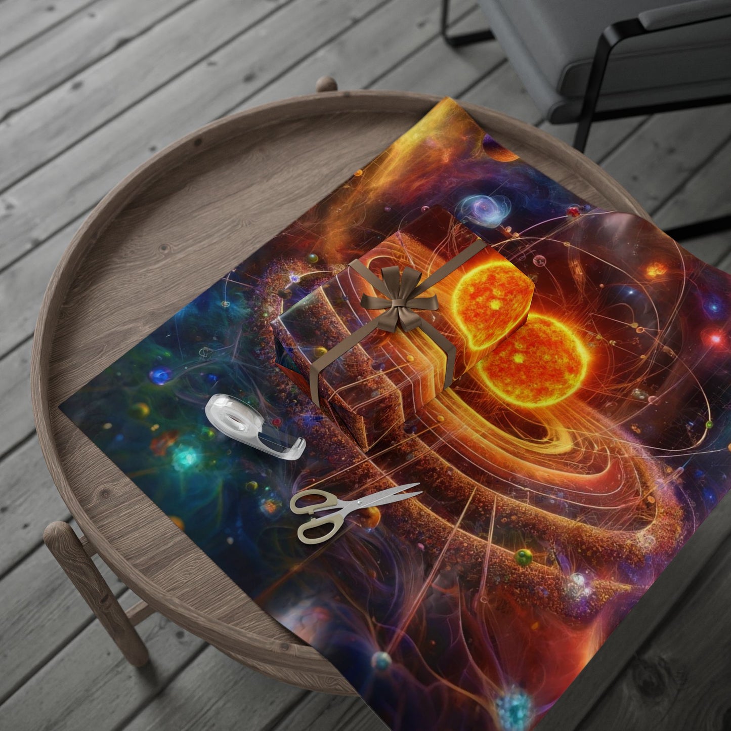 Cosmic Gift Wrap – Celestial Wrapping Paper for a Magical Unboxing
