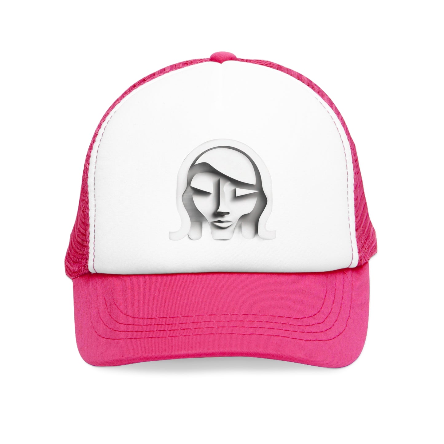 Savage Expression Hat – Bold Streetwear with Abstract Face Art