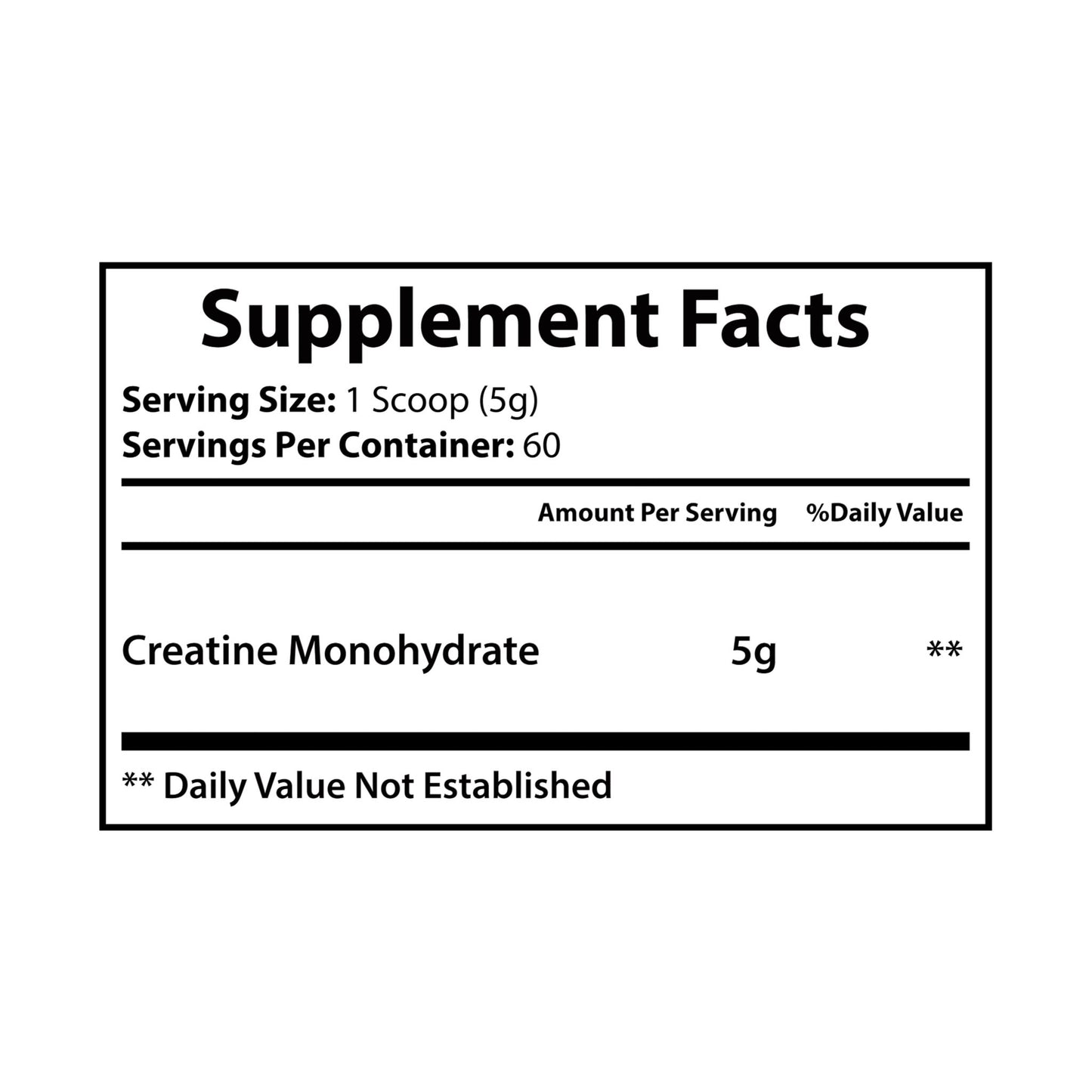 Savage Creatine Monohydrate (300g) – Maximize Strength, Power & Performance