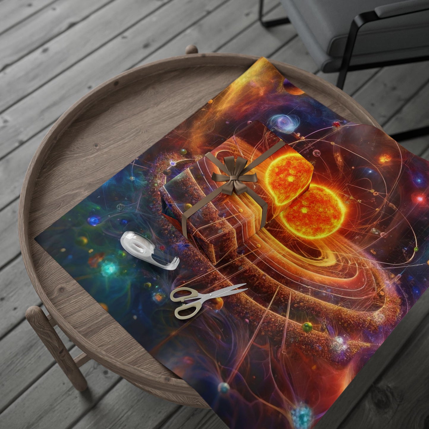 Cosmic Gift Wrap – Celestial Wrapping Paper for a Magical Unboxing