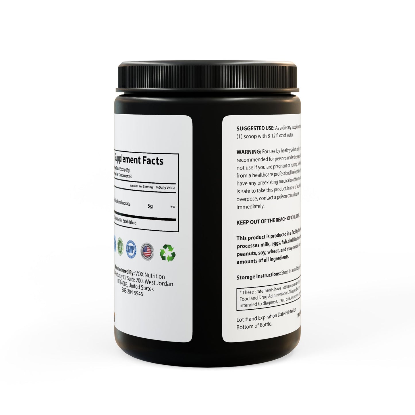 Savage Creatine Monohydrate (300g) – Maximize Strength, Power & Performance