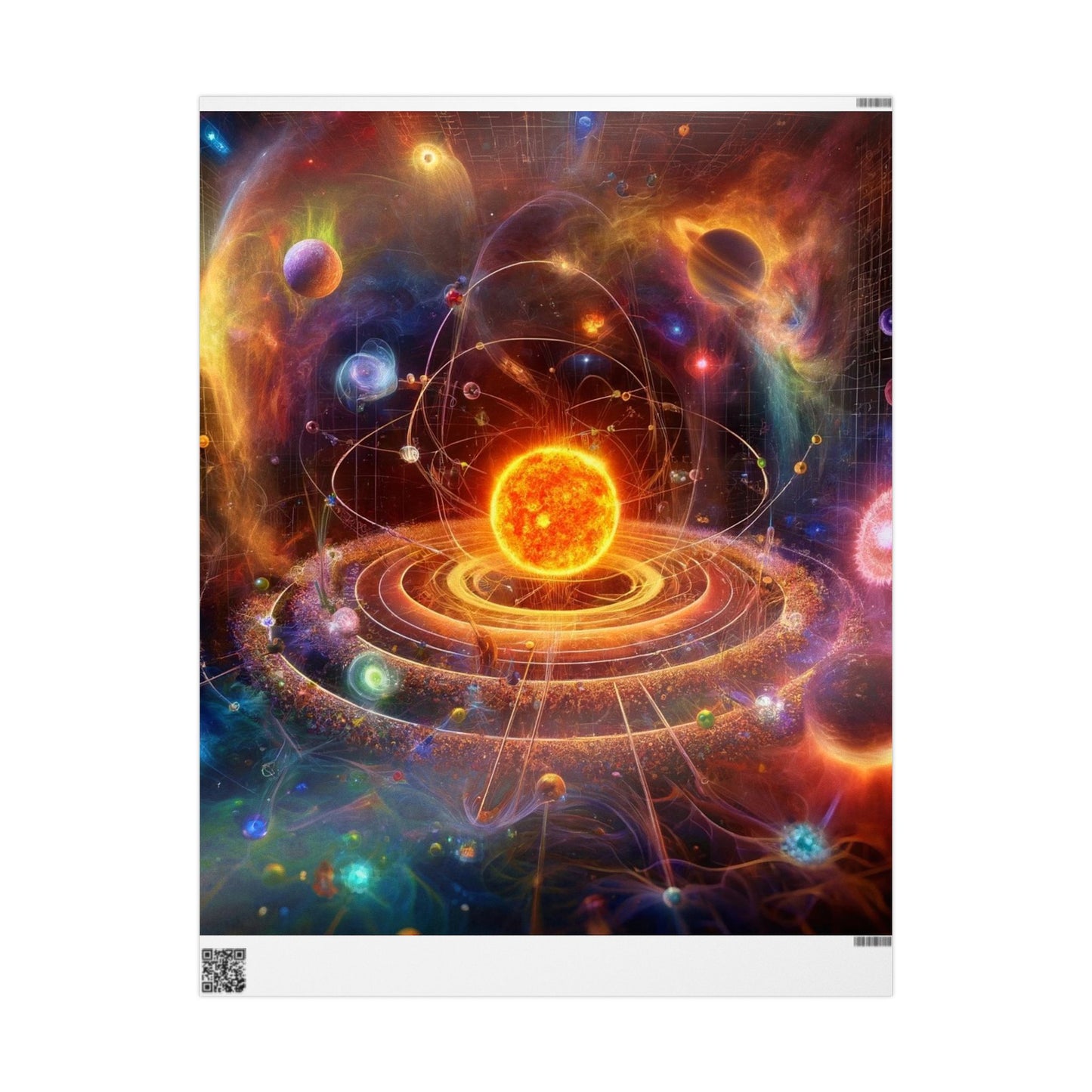 Cosmic Gift Wrap – Celestial Wrapping Paper for a Magical Unboxing