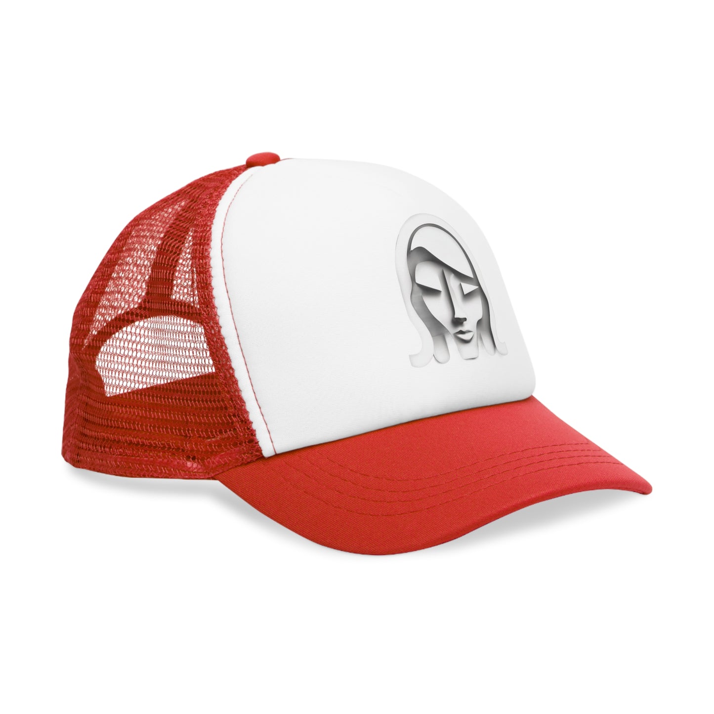 Savage Expression Hat – Bold Streetwear with Abstract Face Art