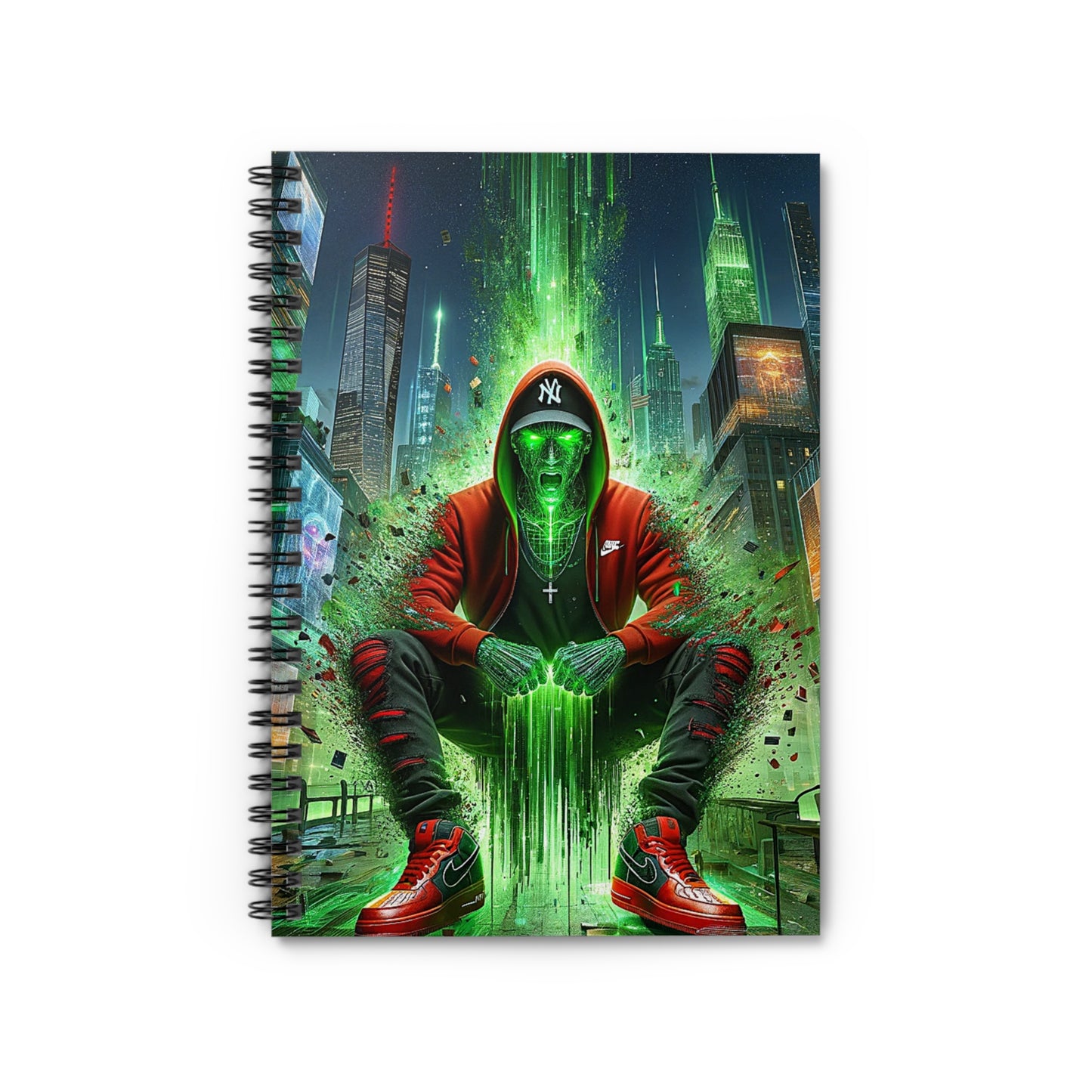 The Breakthrough Notebook features a motivational cover design, ideal for writers, dreamers, and goal-setters.