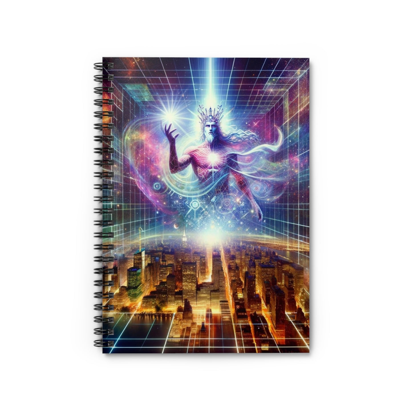 The Awakening Notebook cover features an inspiring artistic design, making it ideal for writers, creatives, and deep thinkers.