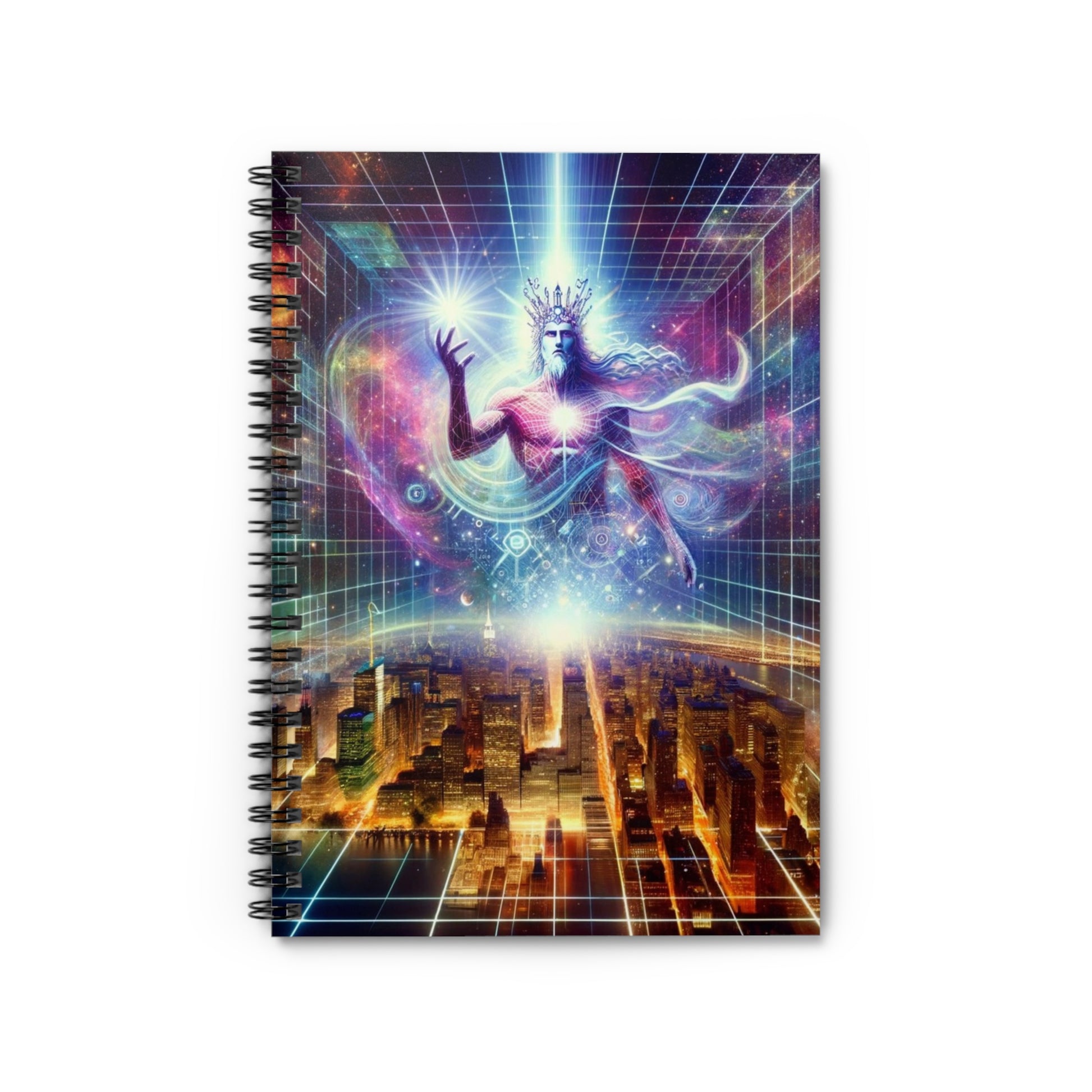 The Awakening Notebook cover features an inspiring artistic design, making it ideal for writers, creatives, and deep thinkers.