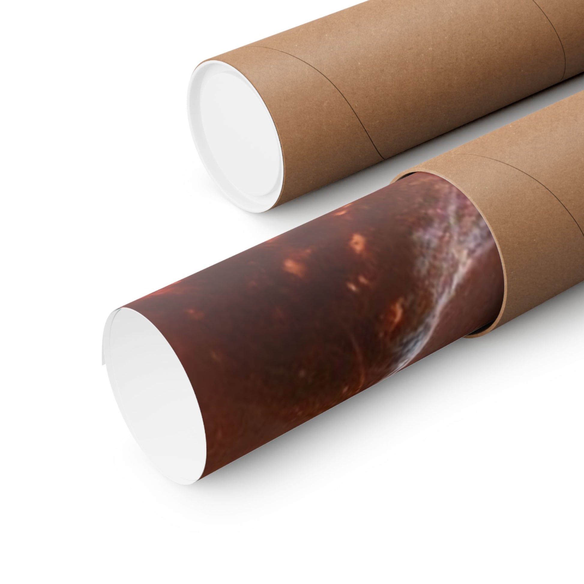The Ultimate Battle I Poster securely rolled in a protective mailing tube for safe shipping and damage-free delivery.