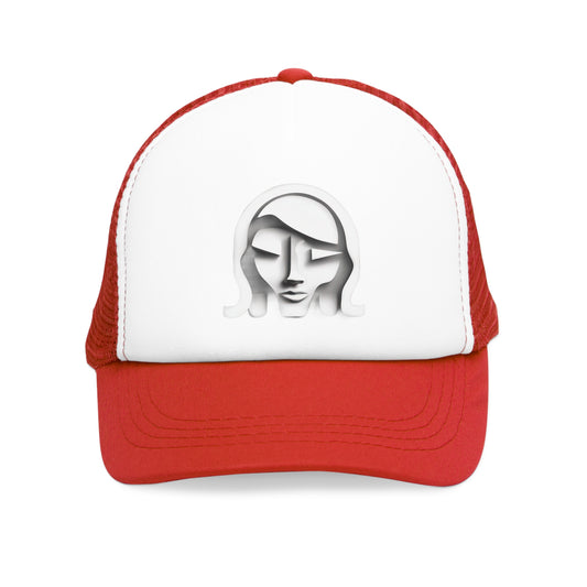 Savage Expression Hat – Bold Streetwear with Abstract Face Art