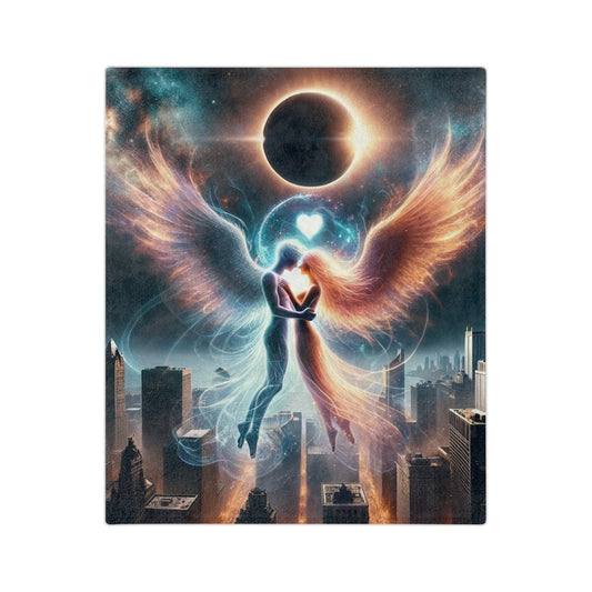 The Eternal Love Luxury Fleece Blanket – Warmth That Lasts Forever