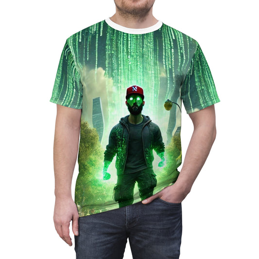 Cyberpunk Simulation T-Shirt – Redefine Reality