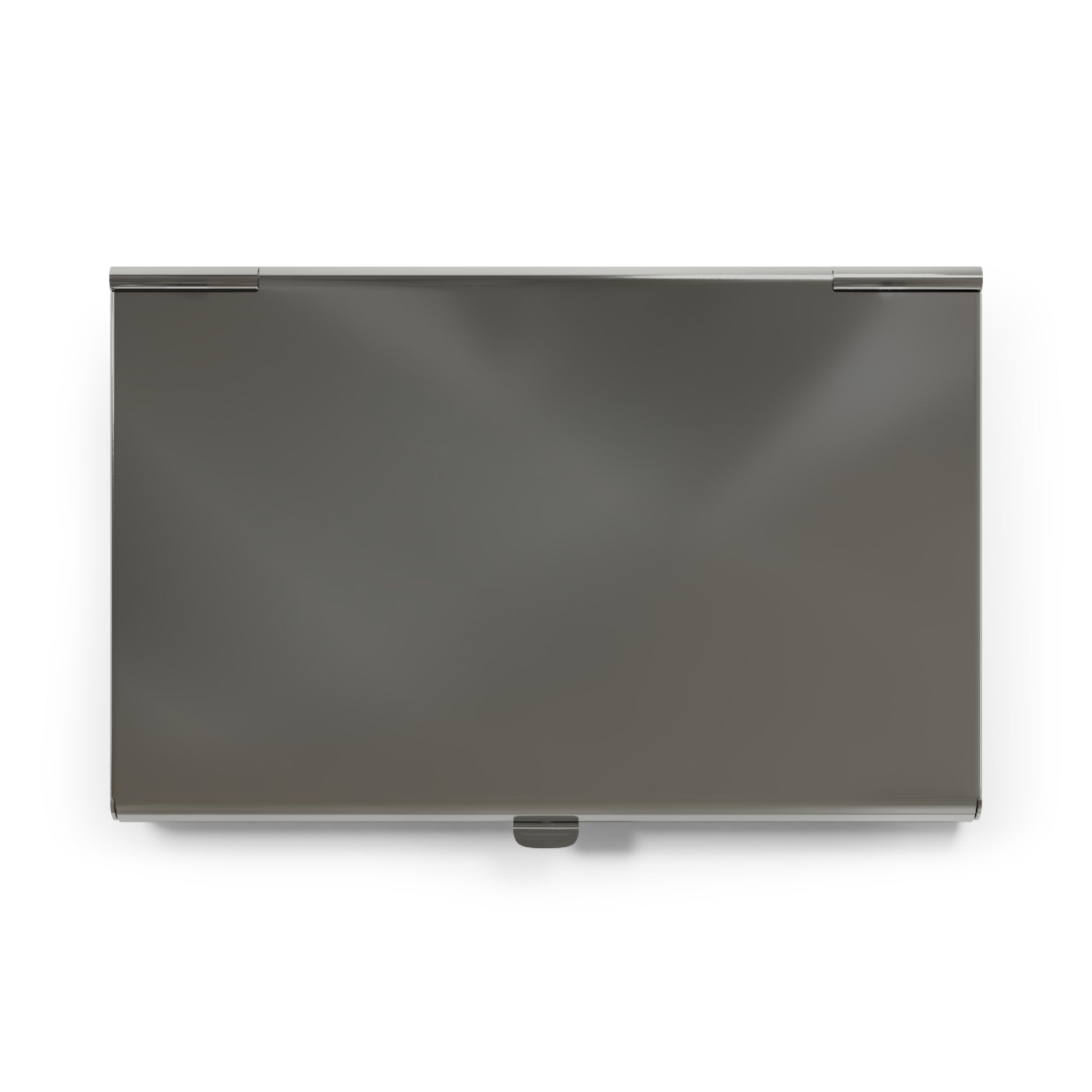 Breaking Barriers Business Card Holder with a strong, durable metal bottom for long-lasting use and sleek style.