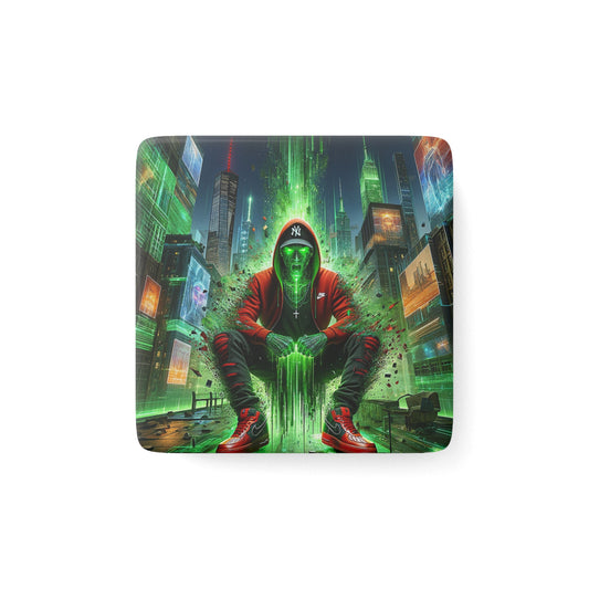 The Breakthrough Magnet featuring vibrant fantasy artwork, a perfect decorative piece for any space.