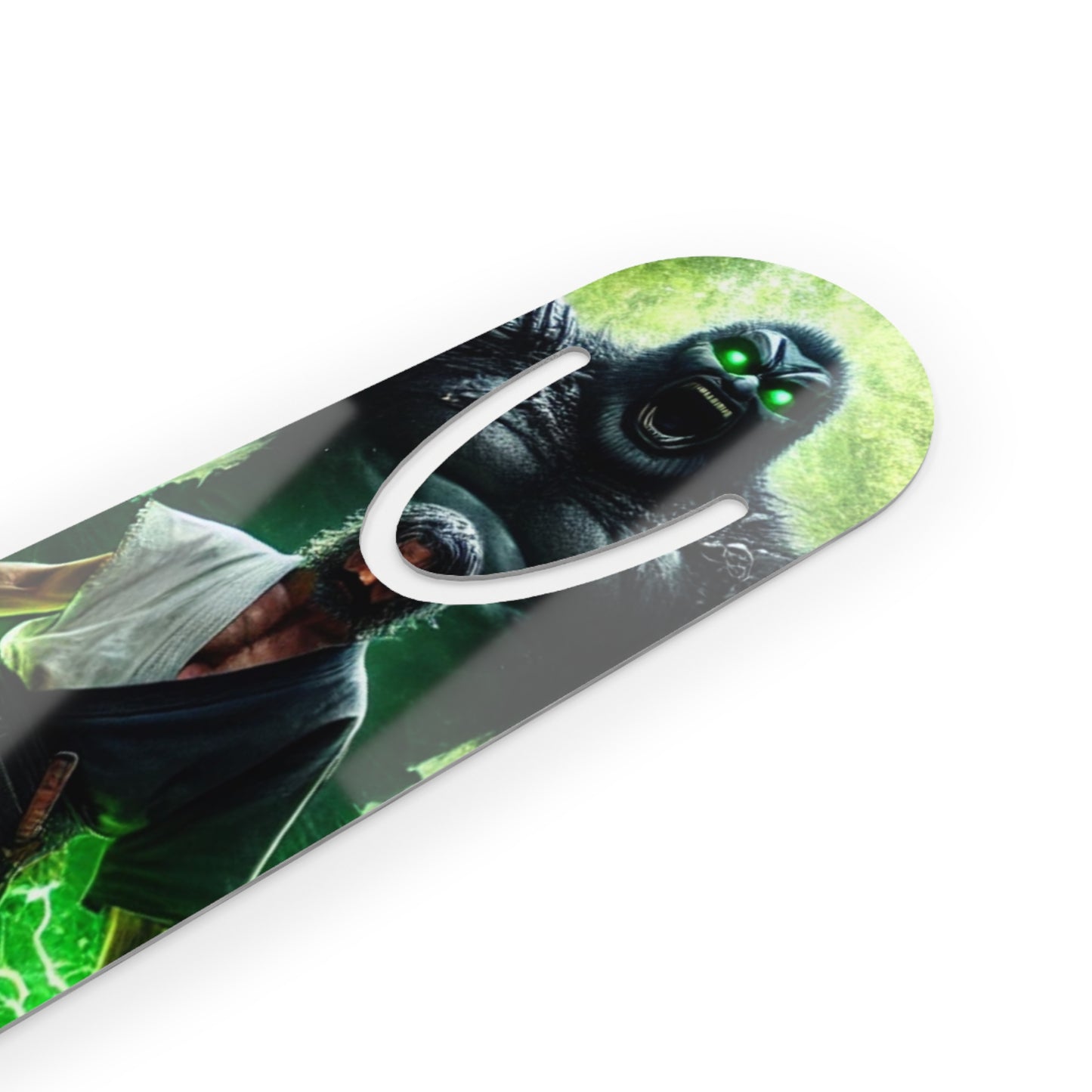 Bridge of Destiny Bookmark displayed at an angle, showcasing its elegant design and fine craftsmanship.
