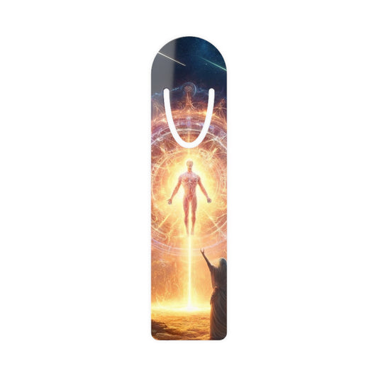 The Divine One Bookmark featuring intricate spiritual artwork, perfect for book lovers and collectors.