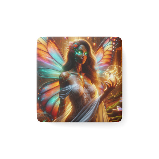 The Fairy Magnet featuring enchanting fantasy artwork, perfect for decorating refrigerators, lockers, and offices.