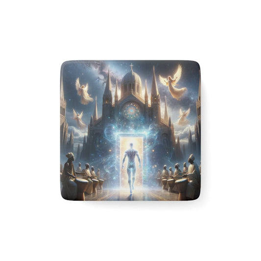 The Kingdom Magnet featuring stunning fantasy artwork, perfect for home decor and collectors.