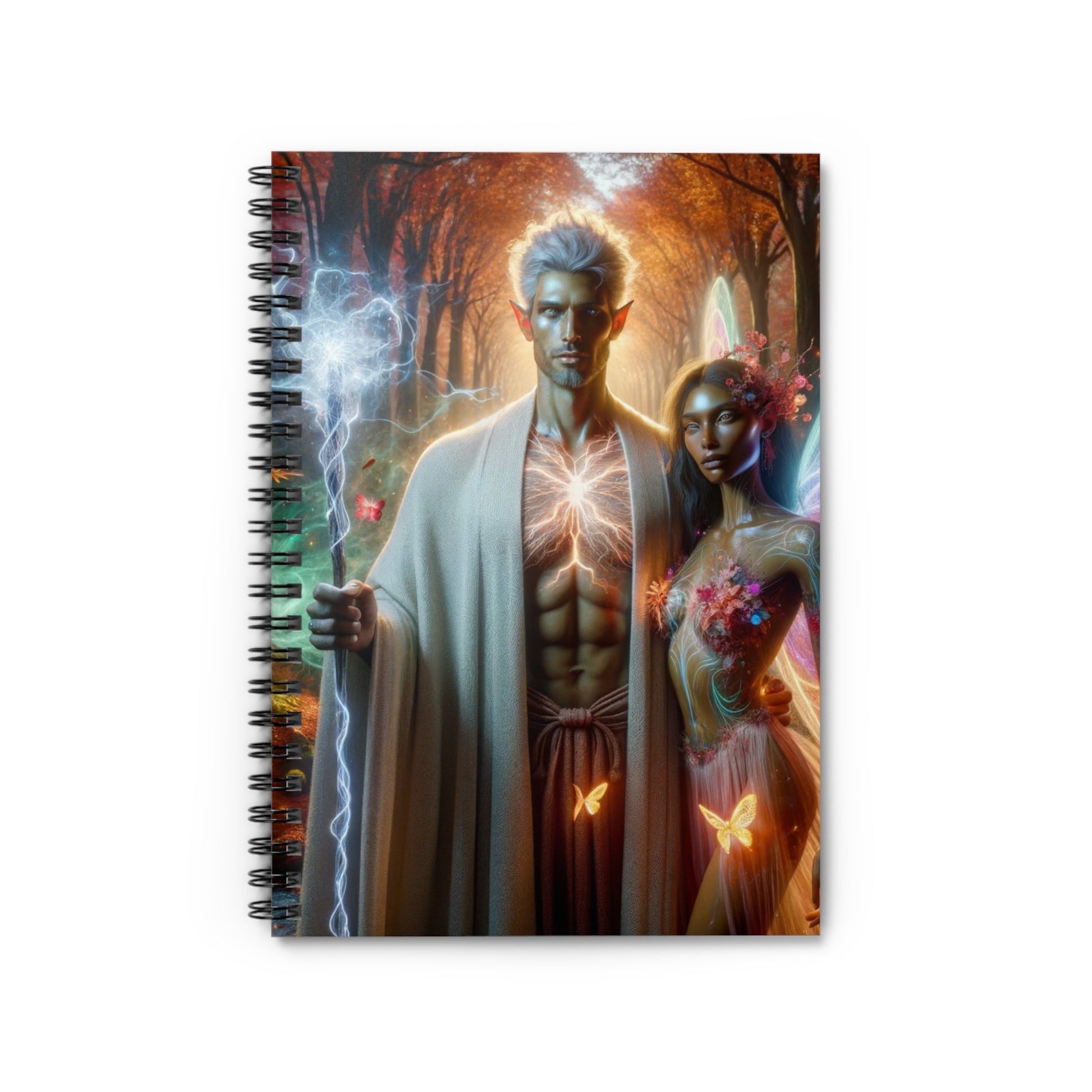 Mystic Love Dream Notebook – an artistic and spiritual journal with a beautifully designed cover, perfect for dreamers and writers.