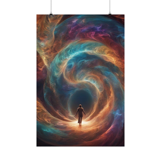 The Portal of Hope Poster – a breathtaking spiritual wall art piece symbolizing faith, renewal, and positivity.