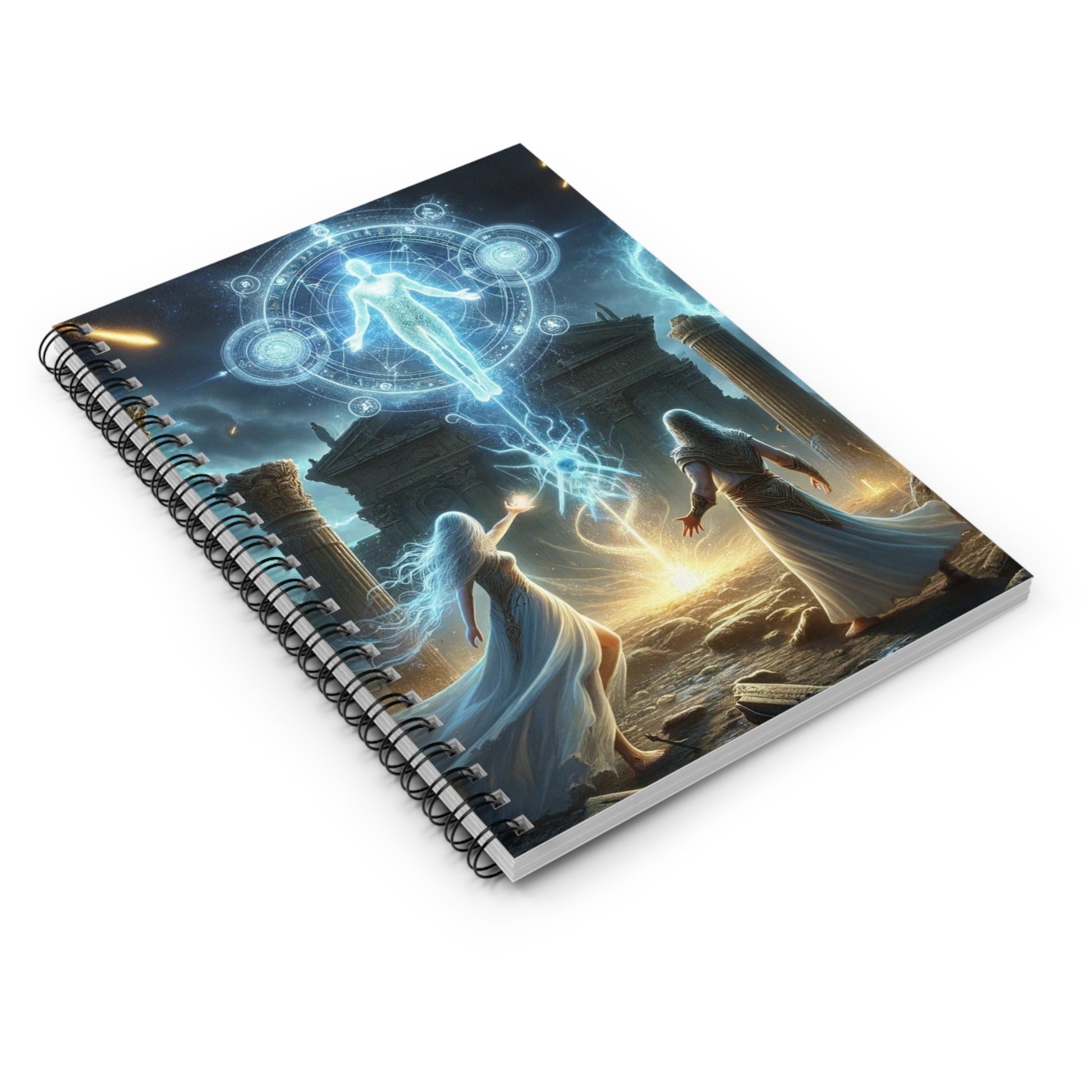 The Arrival Notebook captured at an angle, showcasing its durable binding and premium quality design for everyday use.