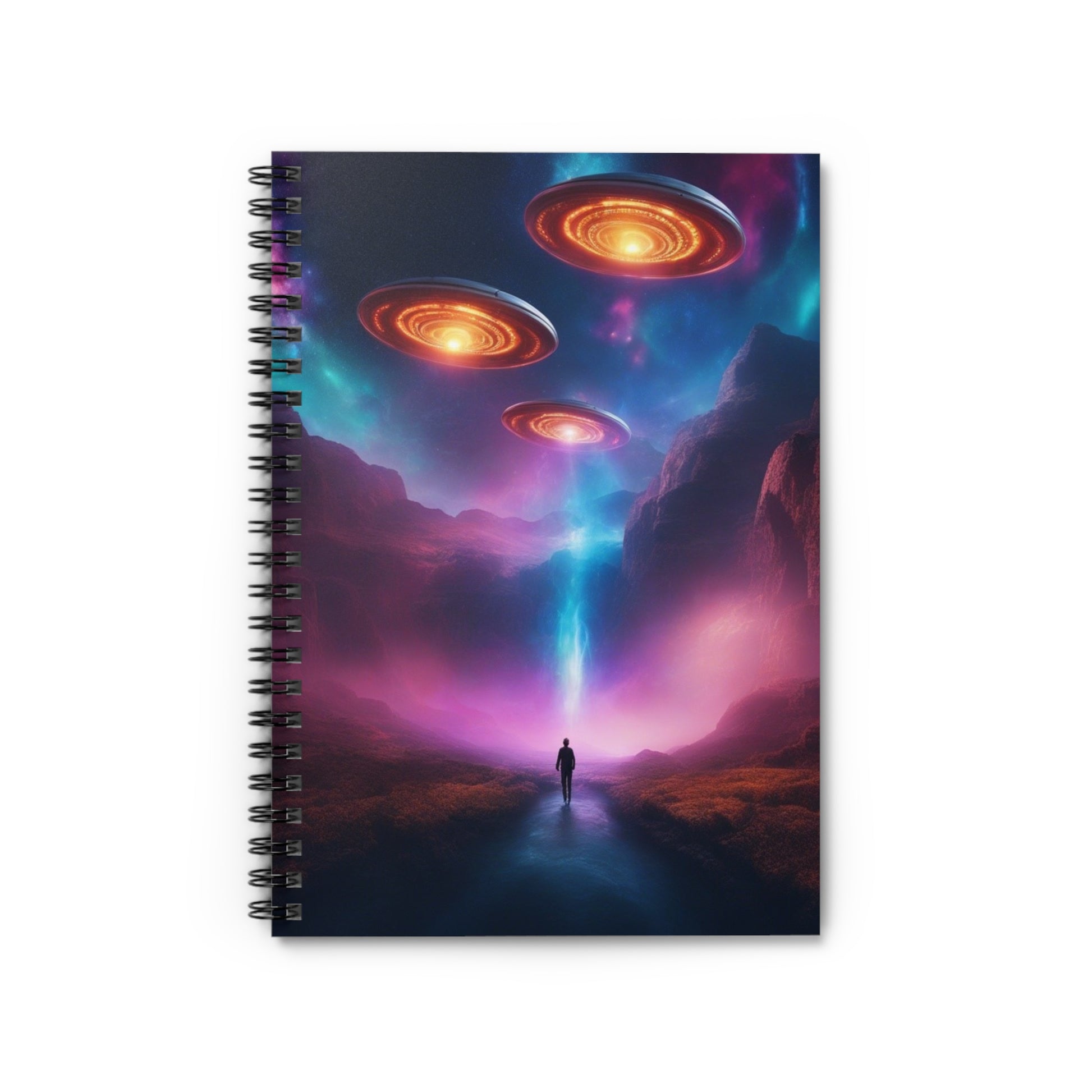 The Chronicles Notebook featuring a beautifully designed artistic cover, ideal for writers, students, and creatives.