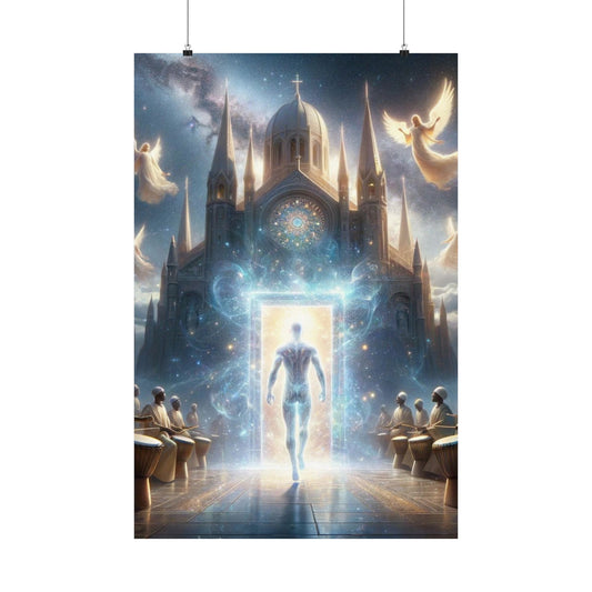 The Kingdom Poster – a majestic and inspiring wall art piece, perfect for home, office, or spiritual decor.